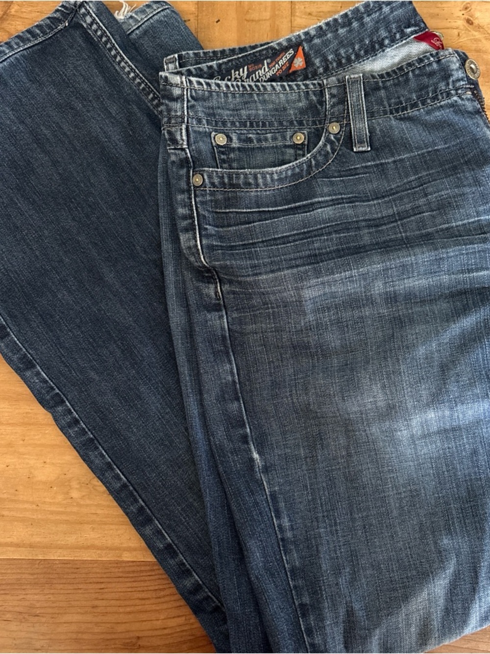 Lucky Brand Dungarees Blue Denim Jeans